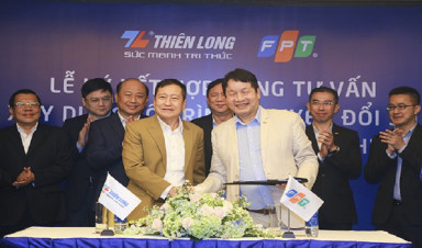 Bắt tay FPT chuyển đổi số, Thiên Long nhắm doanh thu 10.000 tỷ